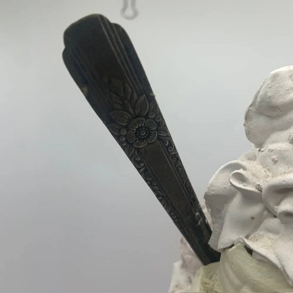 Faux Ice Cream Sundae Candle Holder 12.5